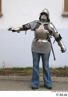 Photos Medieval Knight in plate armor 20 knight medieval clothing…